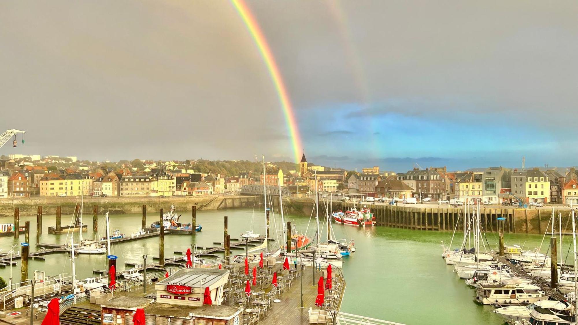 La Dunette - Splendide Vue Port Avec Les Bateaux Dieppe Exterior foto
